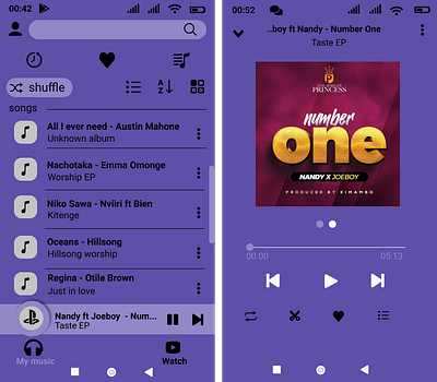 Music Player App