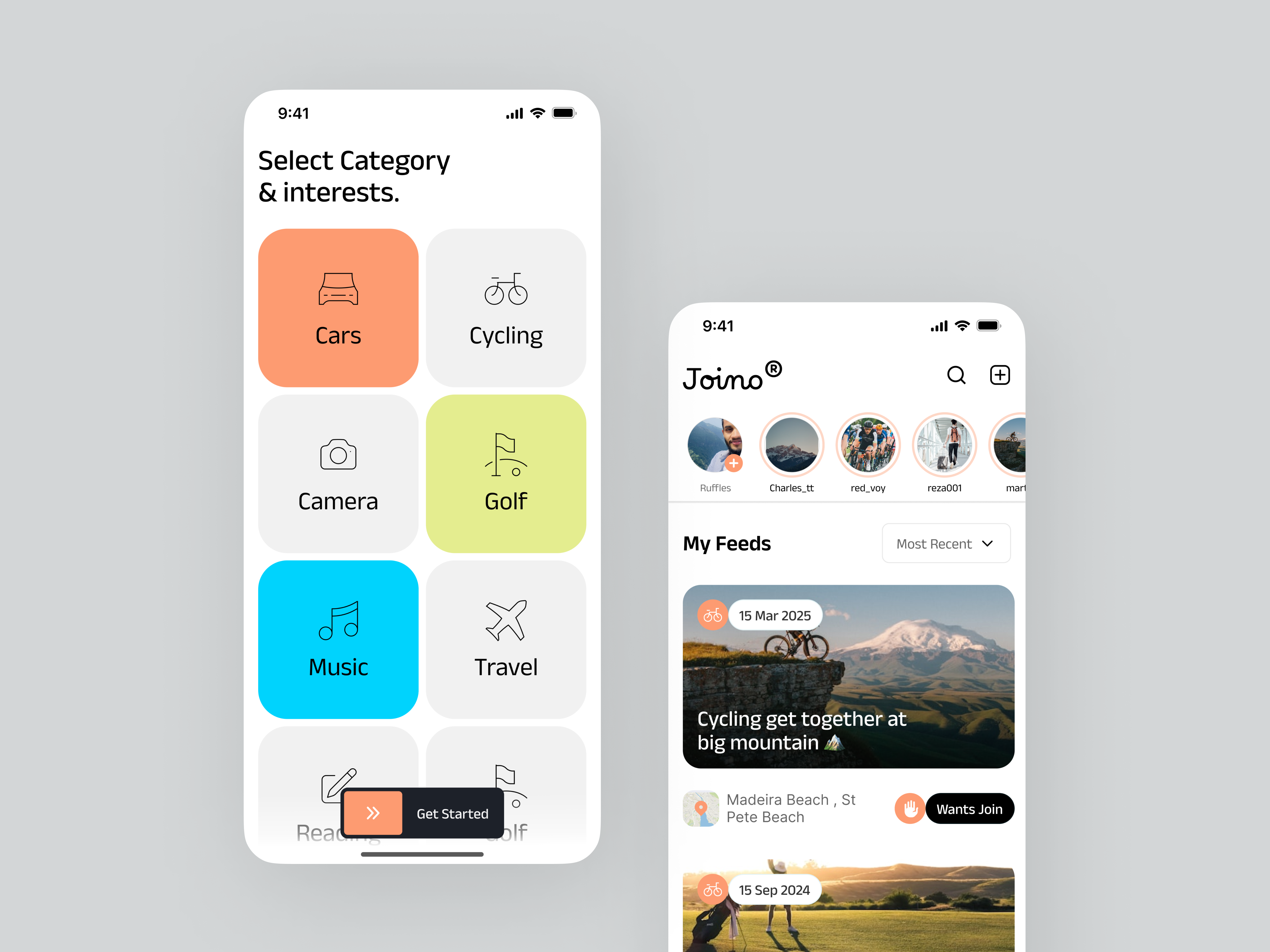 Example of UI/UX Design For Mobile App Concept