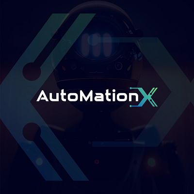 Automation X: Revolutionizing with a Unique Twist brand identity branding design design logo graphic design illustration innovation logo logo design logos logotype minimal minimalist modern simple text timeless typography unique wordmark