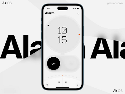 Alarm book branding clock design fashion illustration interface ios mobile slide ui