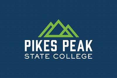 Pikes Peak State College Rebrand brand brand identity branding branding design design graphic design logo logo design logo mark mark rebrand typography