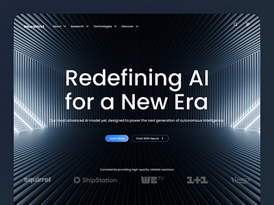 AI landing page uidesign ailandingpage webdesign