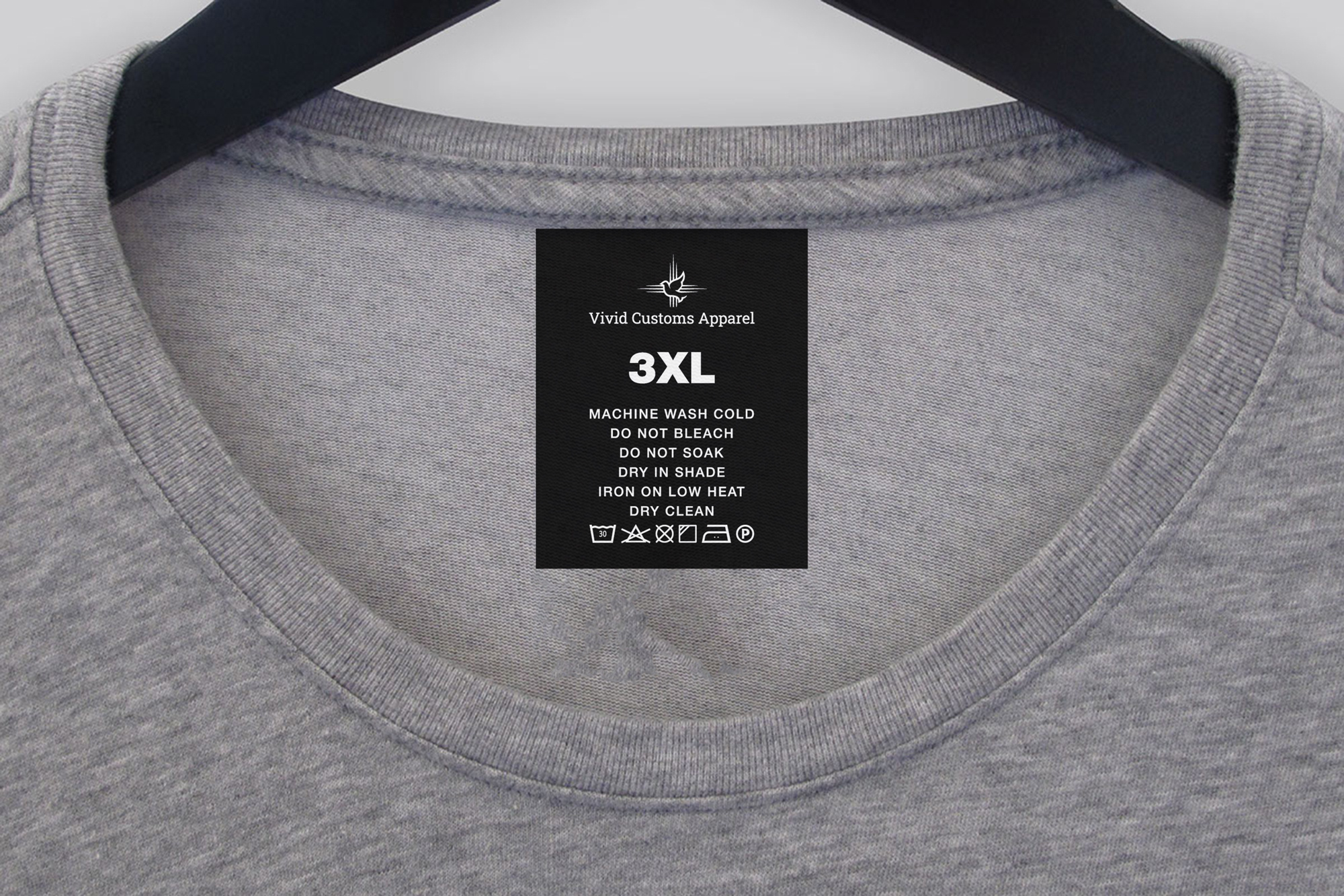 【CPGN STUDIO】back of neck Label Short Sleeve Neck label design by Jenny Sarkar on Dribbble