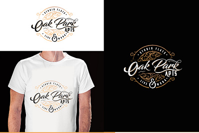 OAK Park logo branding corporate design graphic design illustration logo modern typography vector