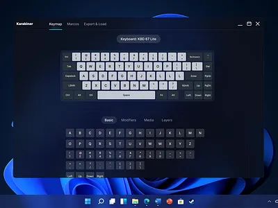 Windows Keymap App ui win ui windows