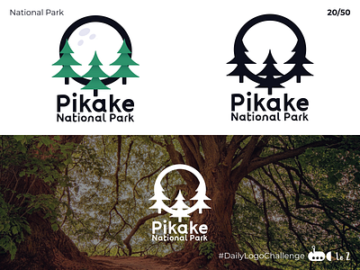 National Park #DailyLogoChallenge 20 branding dailylogochallenge design illustration inkscape logo typography vector