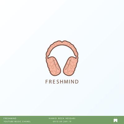 Fresh mind branding design graphic design illustration logo monogram design typography vector