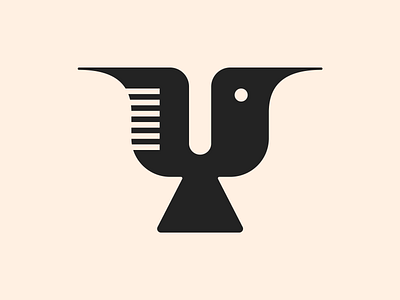 Y Bird! bird birds brand brand identity branding cup geometric glass icon illustration letter lettermark logo logo design mark monochrome symbol type wings y