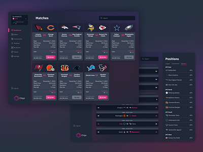 Chipz Bets in Ethereum design product design ui ux web design