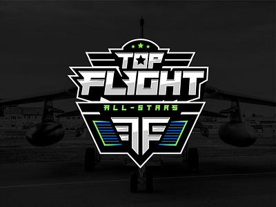 Top Flight All-Stars Rebrand air force branding design illustration illustrator logo top flight vector