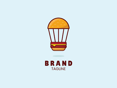 Burger Baloon Logo baloon logo branding burger baloon logo burger illustration burger logo bussines logo design food logo illustration logo logo design mascot logo restaurant logo unique logo