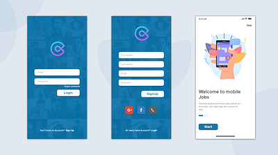 Login Page UI UX