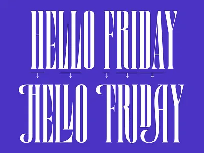 Lorida - OpenType Features branding design features logo opentype poster typeface typogaphy