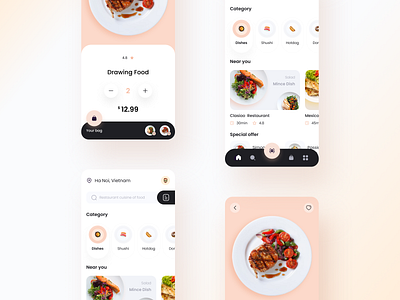 Food Delivery food delivery ui ui design