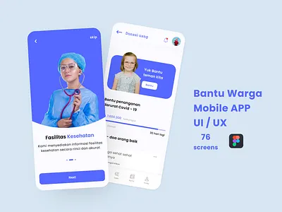 Bantu Warga UI / UX design mobile app mobile ui ui ui design ux