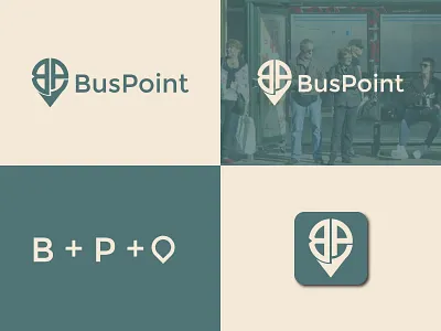 Buspoint Logo/BP letter mark logo 3d apps app logo bp logo brand identity branding buspoint logo design flat identity illustration lettermark logo logo design logo idea logo inspiration logos logotype modern logo start up typography