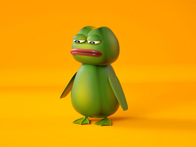 3D Character Design 3d 3d character 3d frog character character design creative design digital digital art frog fun graphic design illustration modern