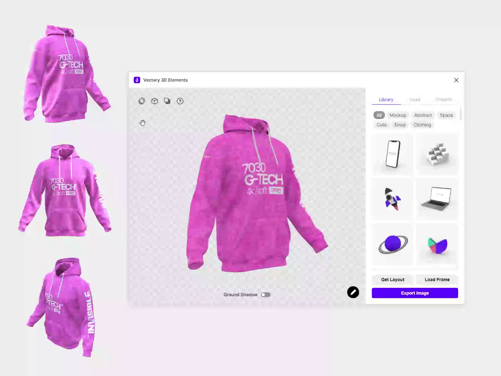 Vectary 3D Elements plugin for Figma I environments