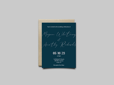 Script Wedding Invitation