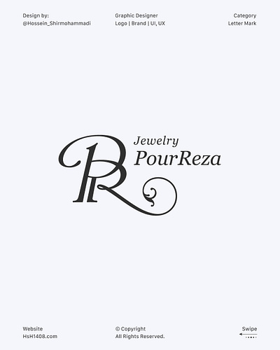 P + R Jewelry Logo logoconcepts