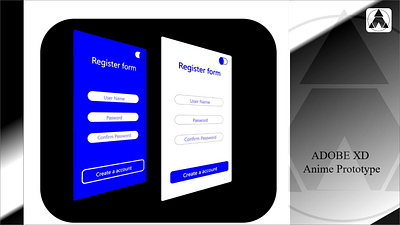 Adobe XD Anime Prototype 3d animation branding graphic design logo motion graphics ui