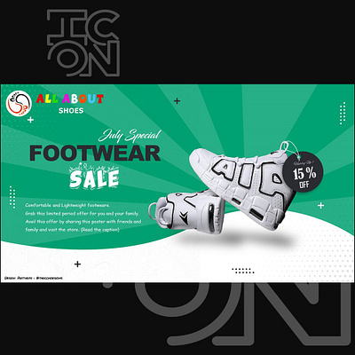 All About Shoes banner banner banner making banners gajjar parth green banner sale banner sankalp jariwala shoe sale shoes theicondesigns theicongroup white shoe