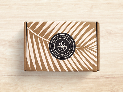 Jungle packaging branding design icon illustration jungle packaging logo