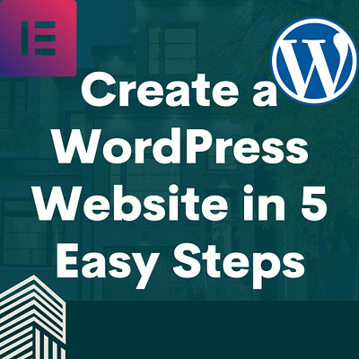 How to Create a WordPress Website in 5 Easy Steps design developer khaled musarraf elementor landing page landing page concept landing page design landing pages wordpress wordpress theme