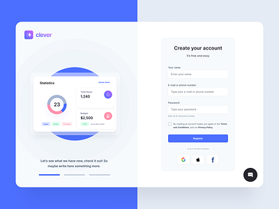 Login and Register Page - Webpixels application authentication bootstrap components dashboard form login register security signup template ui webapp