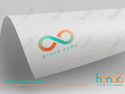 logo farsi hunuru illustration logo persian