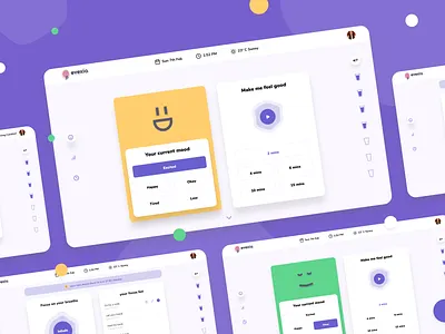 Mood Tracker Chrome Extension app chrome chrome extention desktop design extention material design mood tracker mood tracker app ui web app