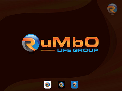 Rumbo Life Group - life insurance Business Logo Design abstract logo branding combination mark logo creative design graphic design life insurance logo logodesign modern logo vector