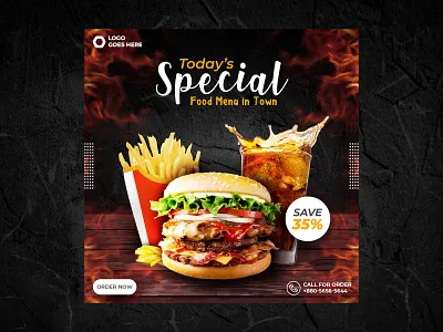 Social Media post Design abstatct logo brand identity branding burger burger post cover design facebook post flatlogo flyer food illustration instagram post letter logo logo minimal minimalist logo post socialmediapost ui