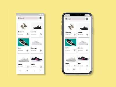 UI UX Shoe Store sepatu ui