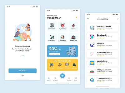 Laundry App Design app design cleaning clothes design dry cleaning app figma find laundry find service ios laundry app mobile mobile app mobile app design mobile app ui mobile application service ui ui ui user interface ux