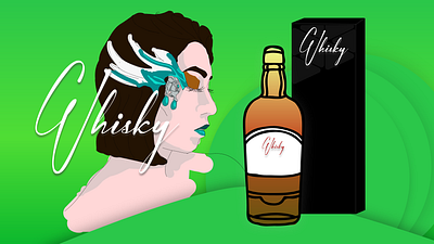 Whisky branding design graphic design illustration logo vector