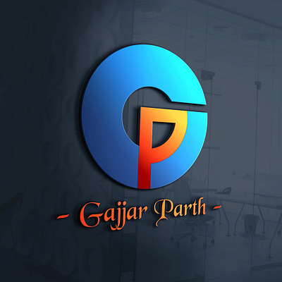 Gajjar Parth Logo gajjar parth gp gp logo logo logo designing logos theicondesigns theicongroup