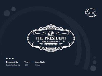 THE PRESIDENT design graphic design illustration illustrator logo vector