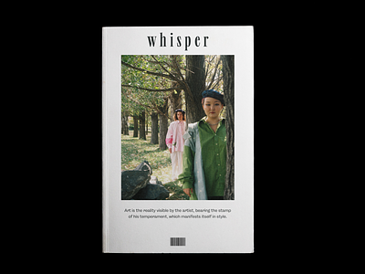 whisper 2022 trends art direction branding clean cover cover design cover magazine creative design layout logo magazine product design typo typography ui ui elements uidesign ux web