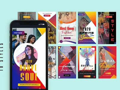 Dabro | Instagram Stories Template By Websroad bloggers clean clothes corporate creative facebook fashion feminine holiday instagram logo magazine promotion sale shopping social stories template woman