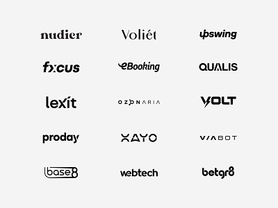 Wordmark Logo Design brand identity branding lettermark logo logo desig typography wordmark