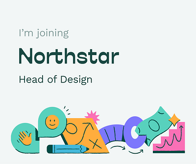 New Role! Head of Design @ Northstar branding design designer finance head of design hiring icons illustration job junior logo minimal northstar planning product design professional role ui ux web design