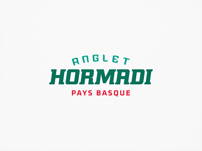 Hormadi Anglet - Ice Hockey - Logotype design graphic identity hockey ice hockey illustration logo magnus sports sports branding sports logo team logo visual identity