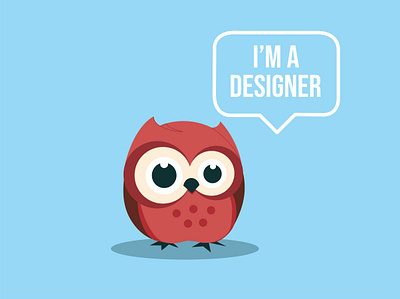 Tried recreating Holly Schofield's newbie owl.. design graphic design illustration logo vector