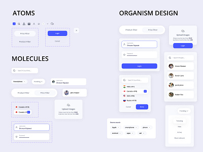 Styleguide & Components branding challenge components dailyuidesign elements mobileapp styleguide trending ui