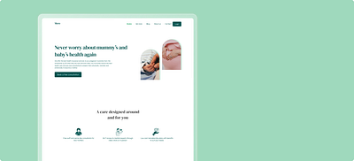 Mere || Health Insurance Hero Page design uiux design web
