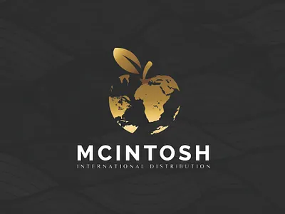 Mcintosh Logo brand identity branding branding design design distributor graphic design identity illustration international logo logo design logodesign