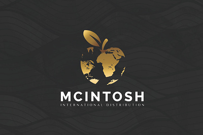 Mcintosh Logo brand identity branding branding design design distributor graphic design identity illustration international logo logo design logodesign