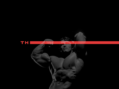 The Pump animation arnold schwarzenegger branding clean design fitness logo minimal mobile app product design trending ui ux