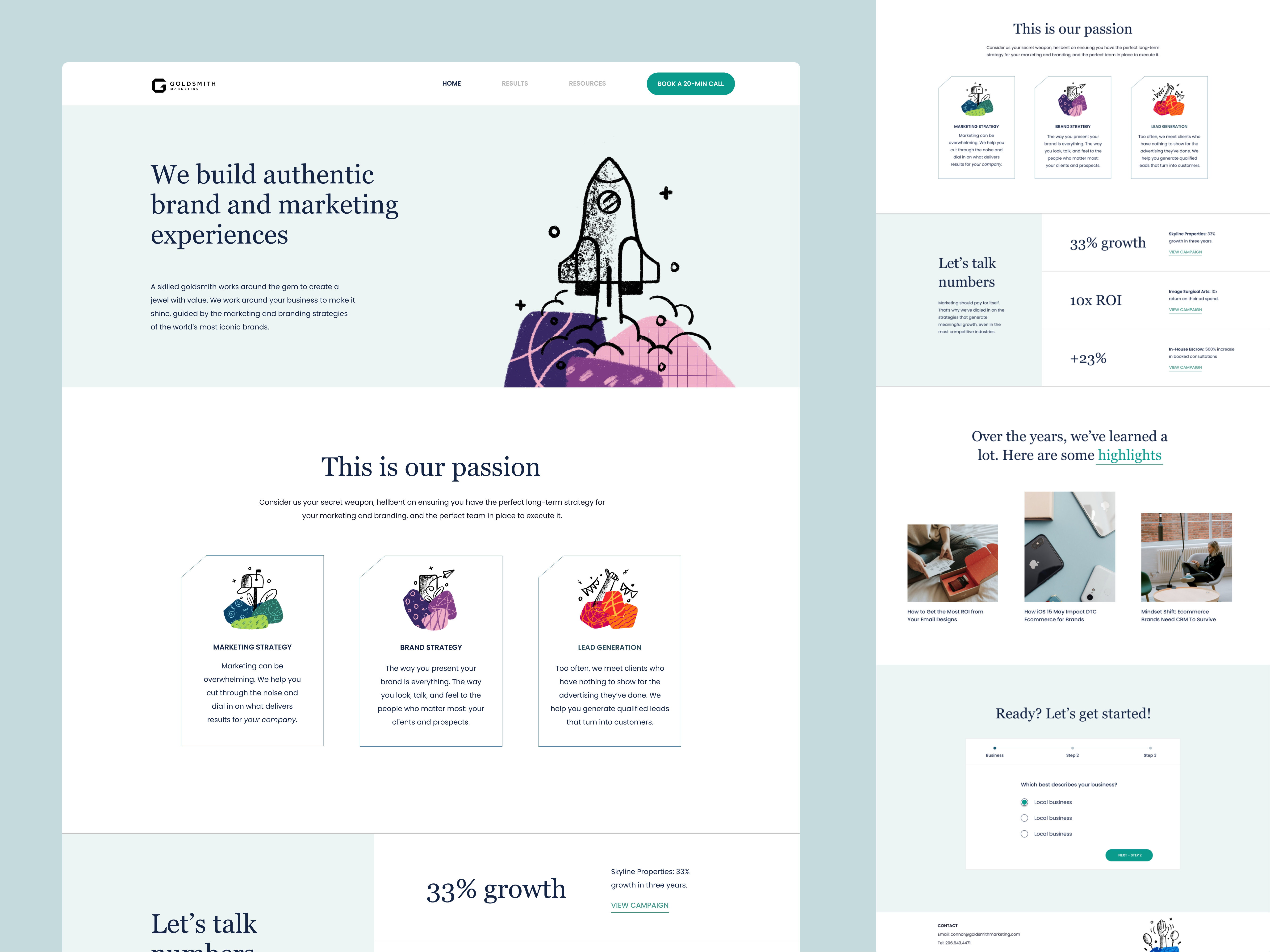 Example of Responsive Web Design